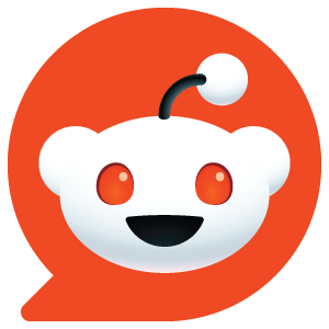A Reddit icon that connects directly to Luis Yera's profile